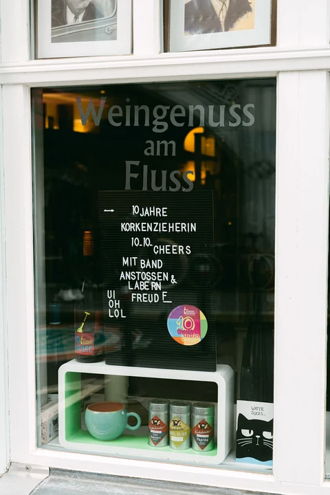 Eindruck von der Feier zu 10 Jahre Korkenzieherin